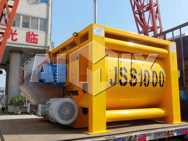 JSS1000 Compulsory Concrete Mixer