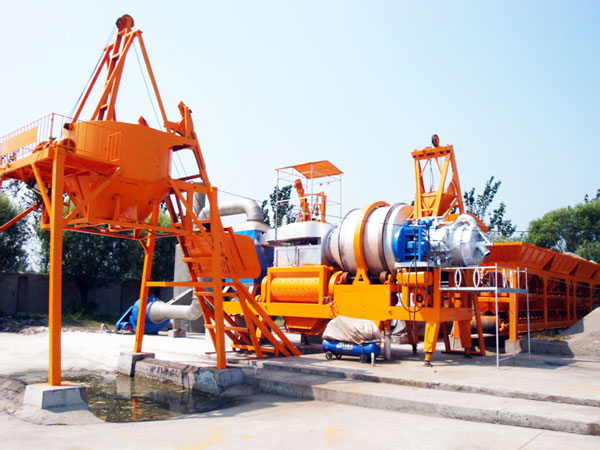 QLBY20 mobile asphalt mixing plant