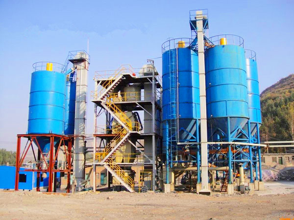 GJ80 ready mix plaster plant