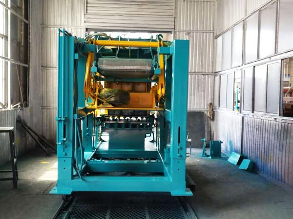 interlocking bricks machine painting