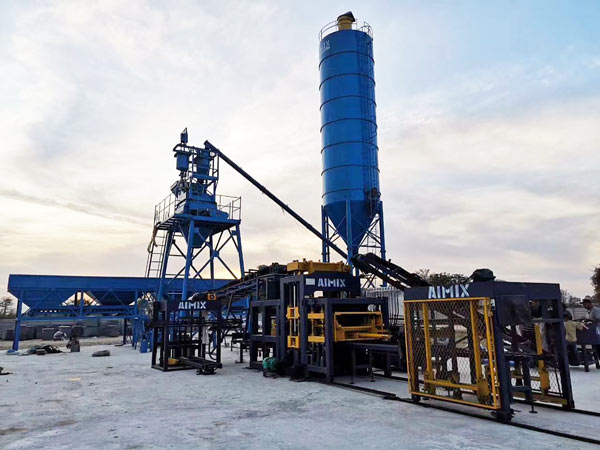 ABM-8S concrete block making machine Pakistan