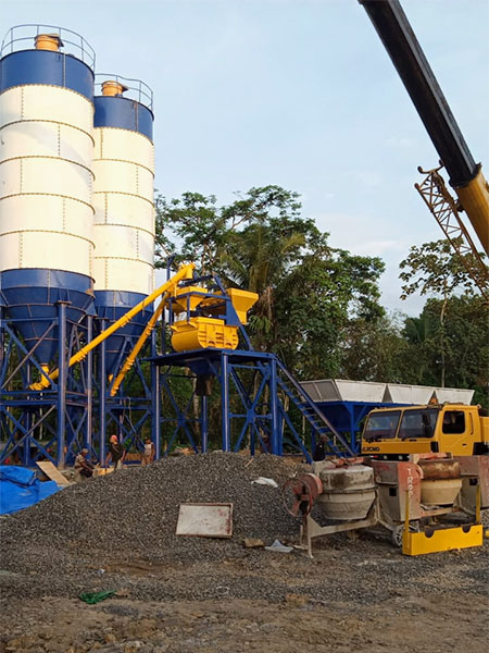AJ-35 concrete plant in Indonesia