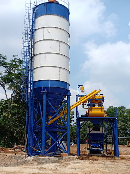 stationary concrete plant AJ-35