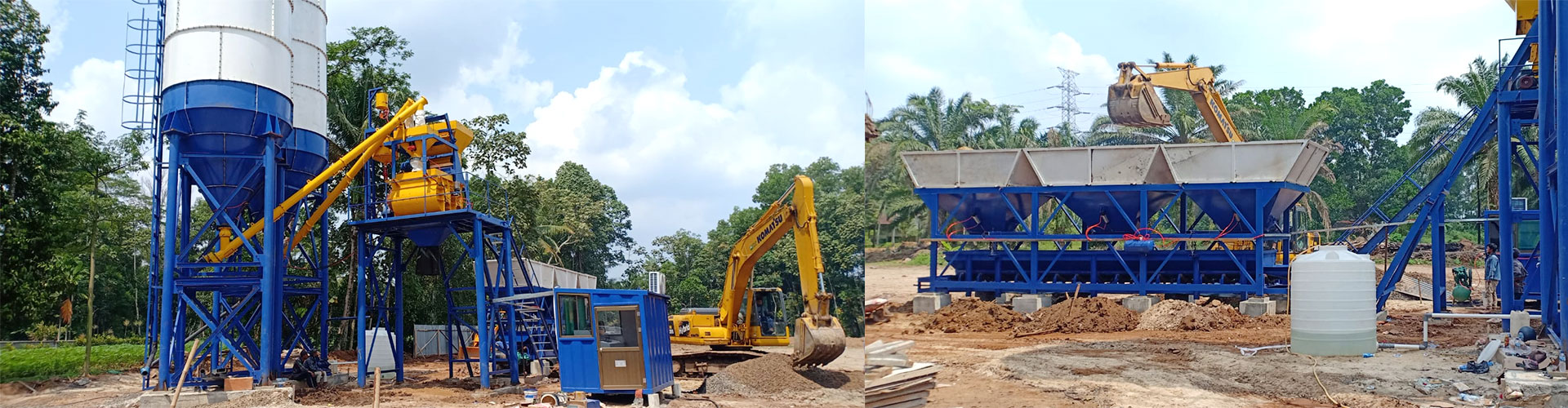 hopper batching plant 35m3