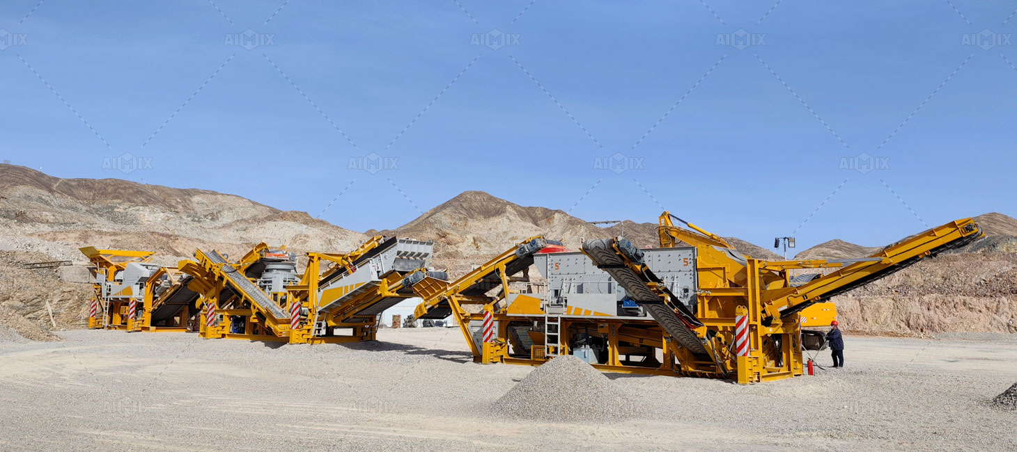 mobile granite crusher plant crawler type