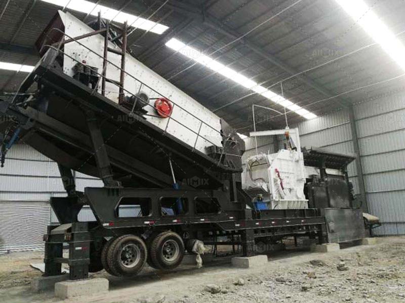 APY3-1210F impact mobile crushing plant