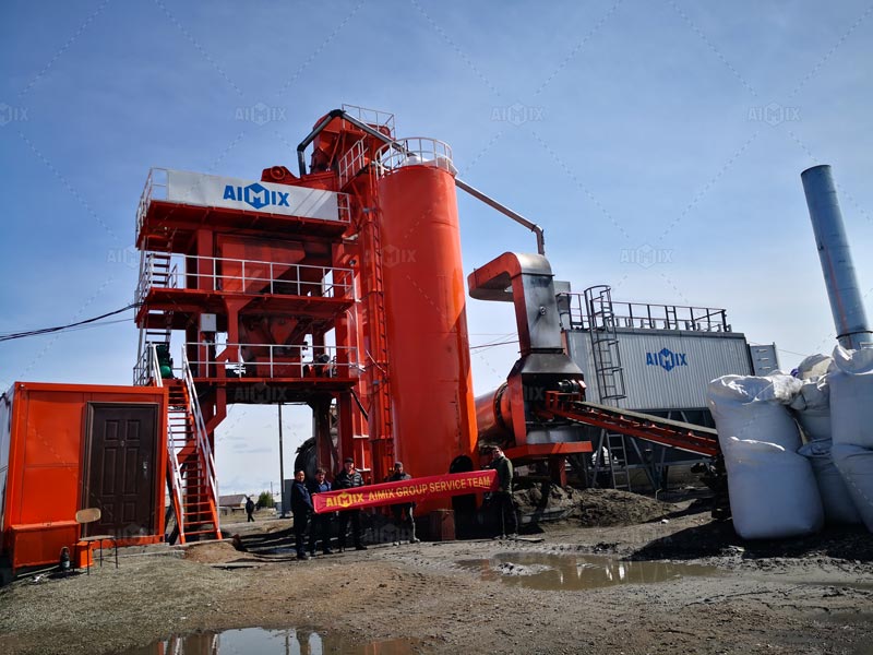 asphalt plant in Russia