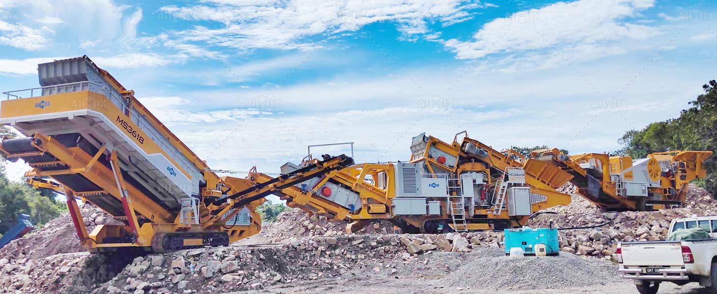crushing construction waste into treasure