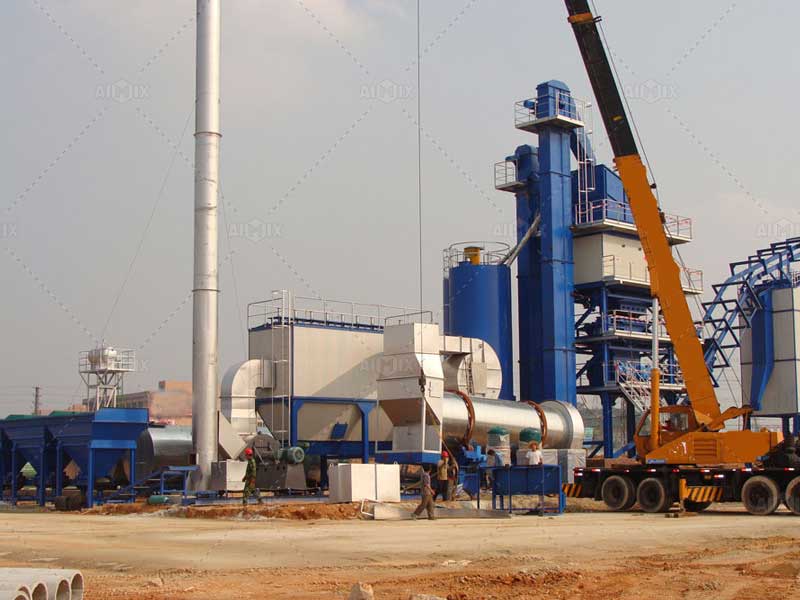 small asphalt plant from AIMIX