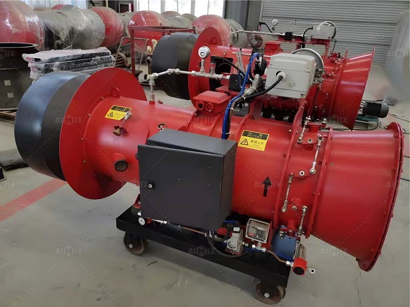 Asphalt Mixing Plant Oil Gas Dual Fuel Burner