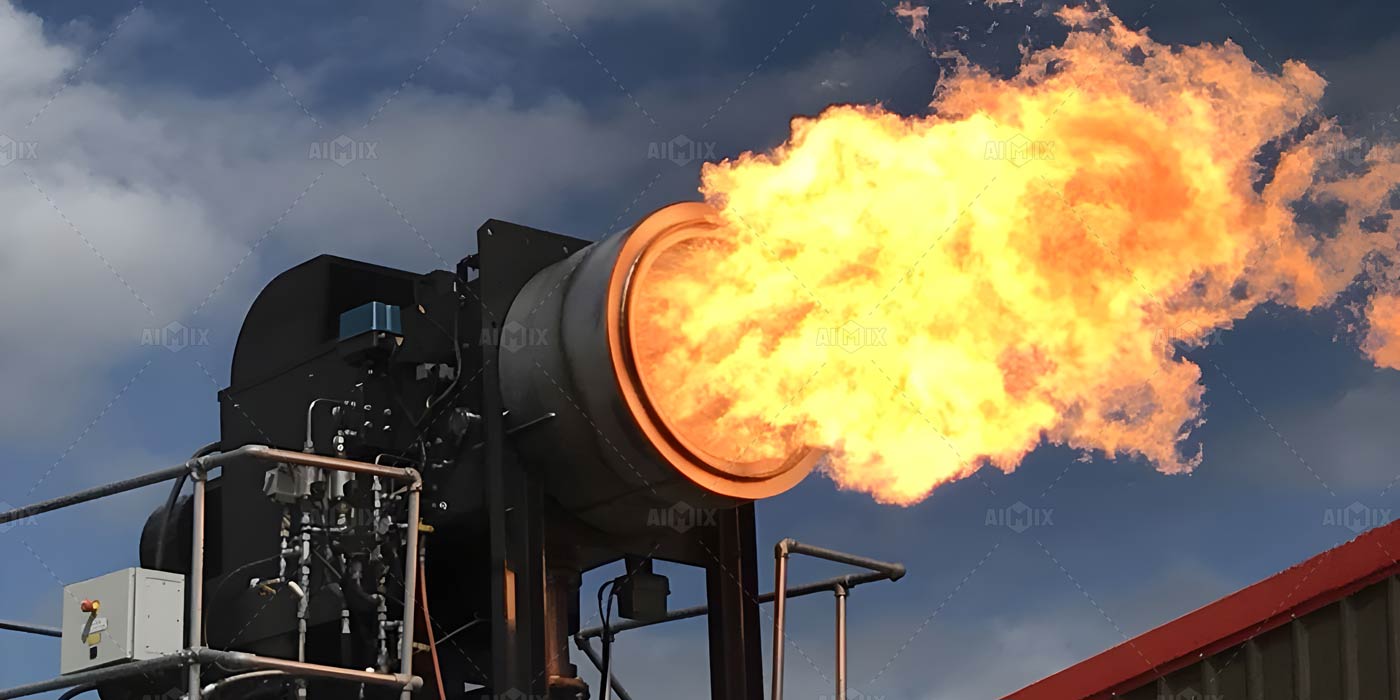 asphalt batch plant burner