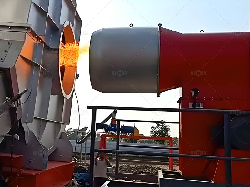 asphalt mixing plant burner