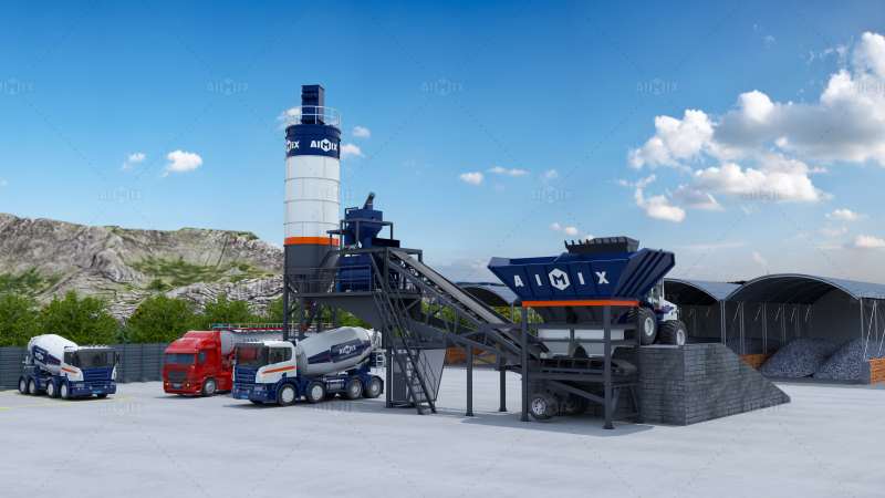 mobile batching plant