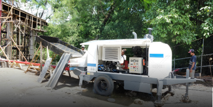 Buy Diesel Trailer Concrete Pump for East Timor