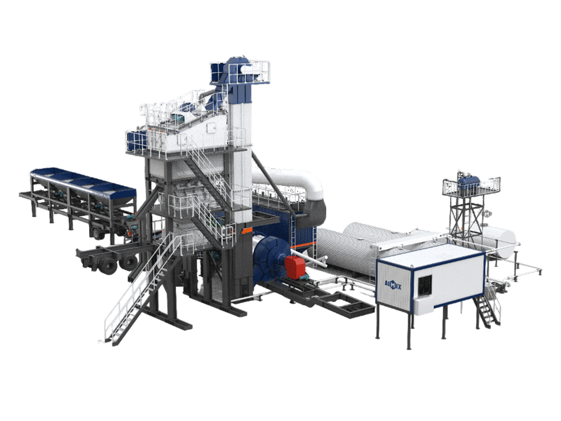 ALYQ mobile batch type hot asphalt plant