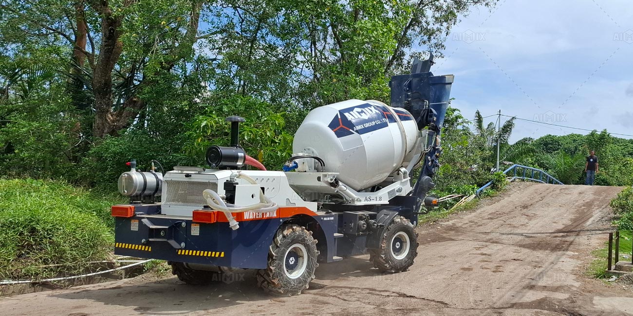AS-1.8 mini concrete mixer Malaysia for Rural Area Construction