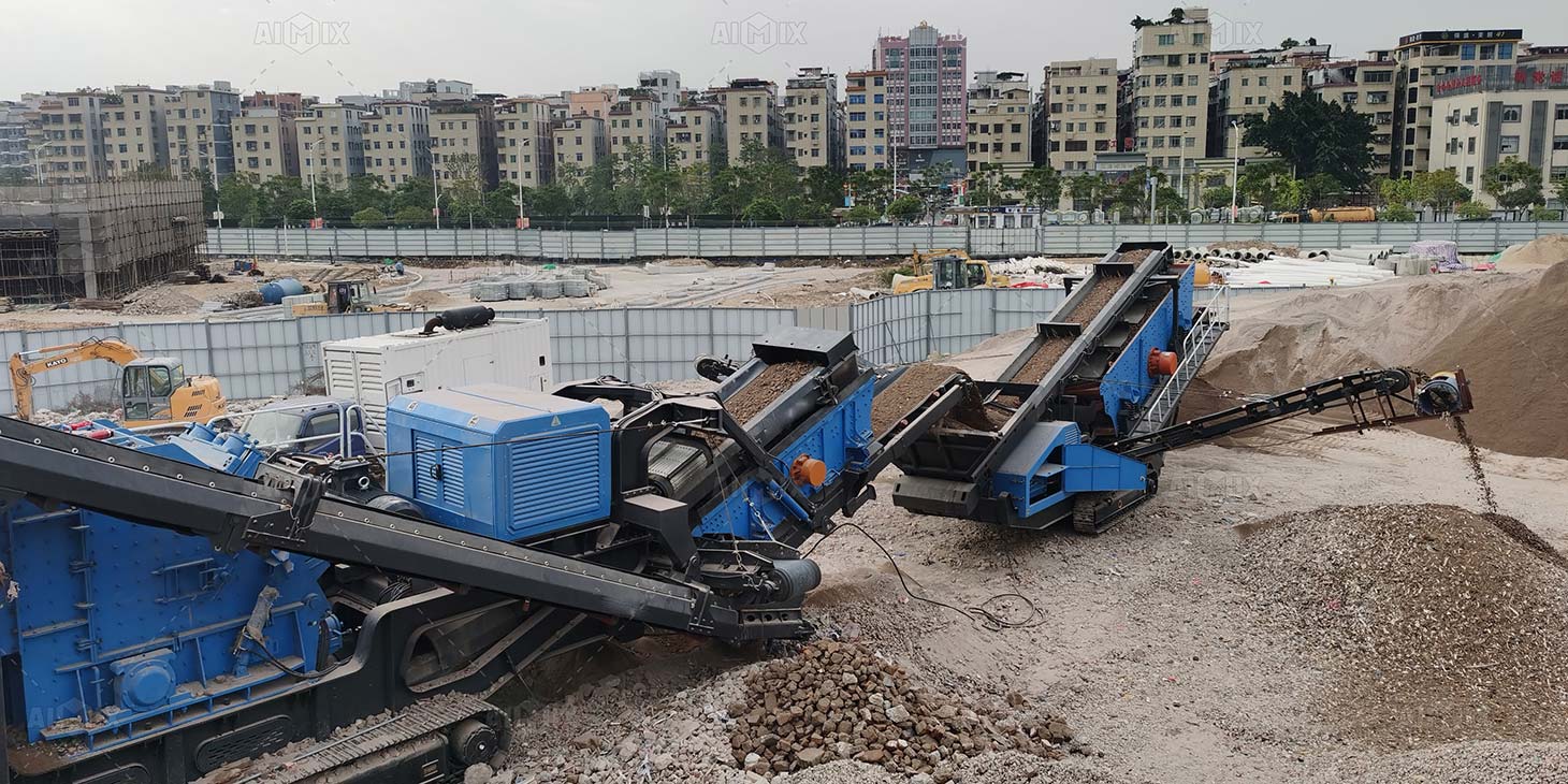 Philippines 150tph Crawler Crushers For construction waste disposal