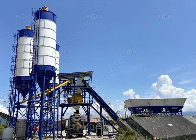 Aimix stationary rmc plant solution