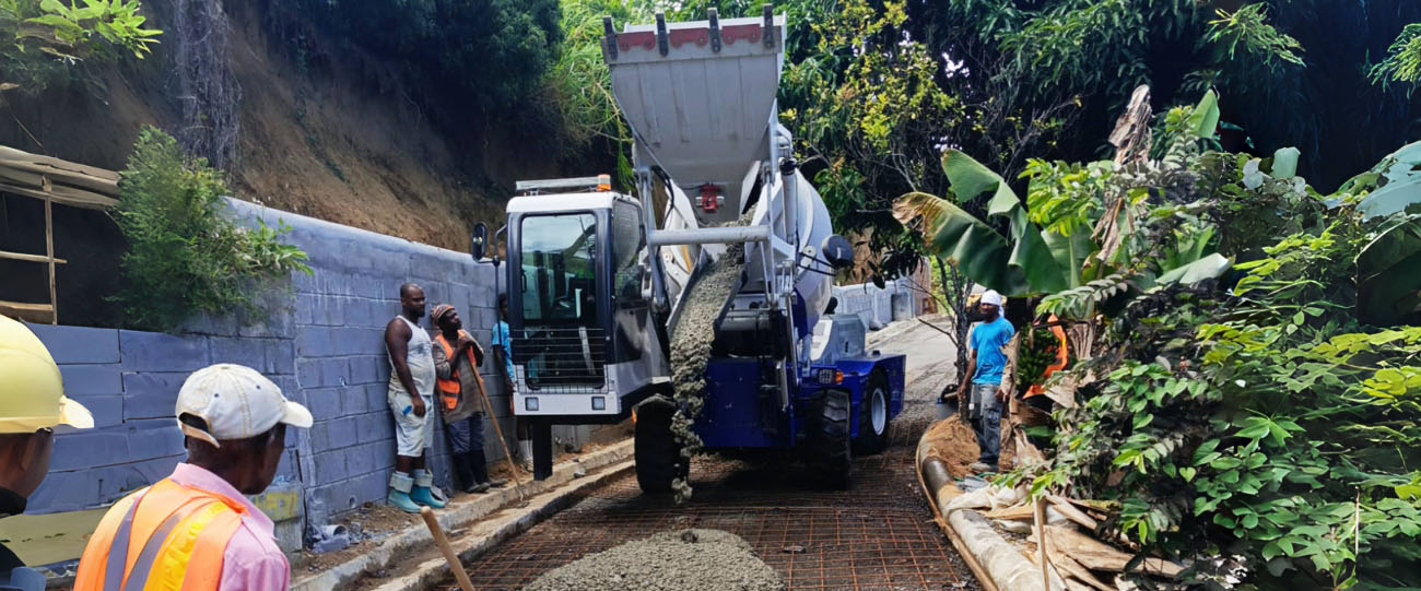 Diesel Self Loading Concrete Mixer for the Niche Market