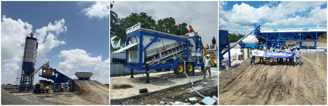 smart selection of mobile ready mix plants