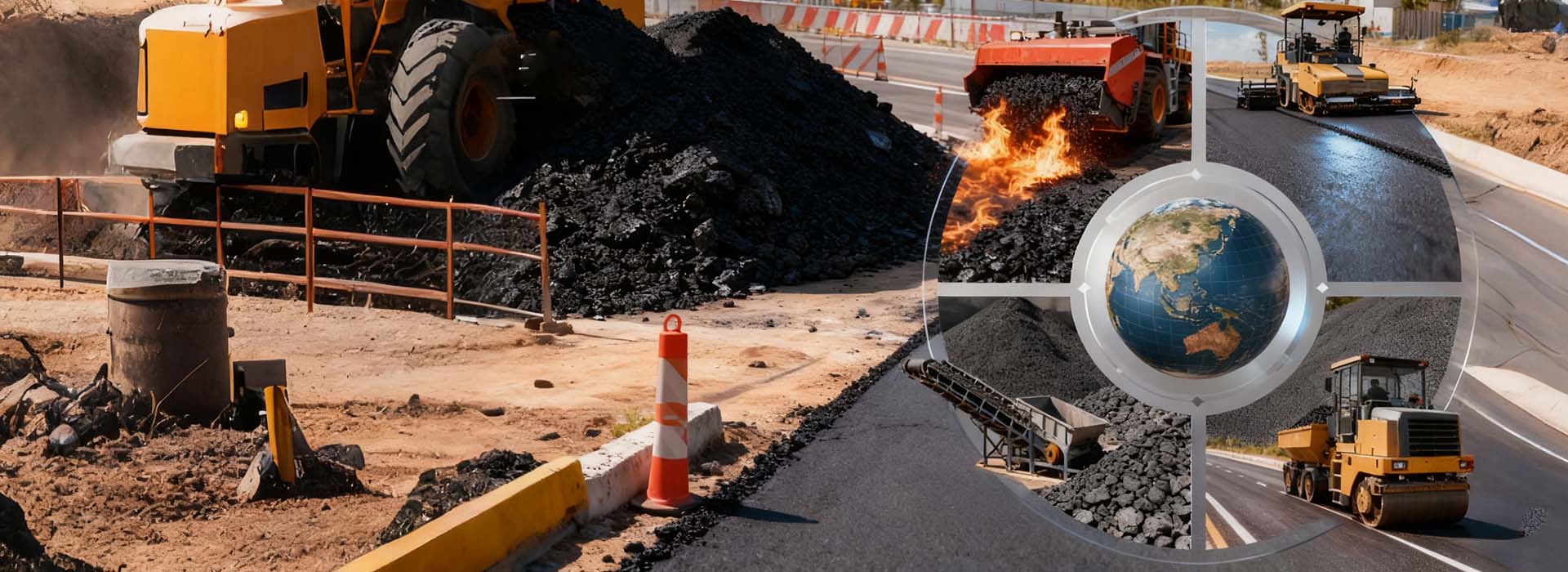 HMA, WMA, RAP, and Cold Recycling in Asphalt Road Construction
