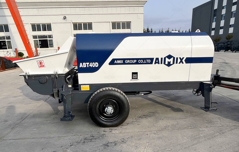 ABT40D electric trailer concrete pump