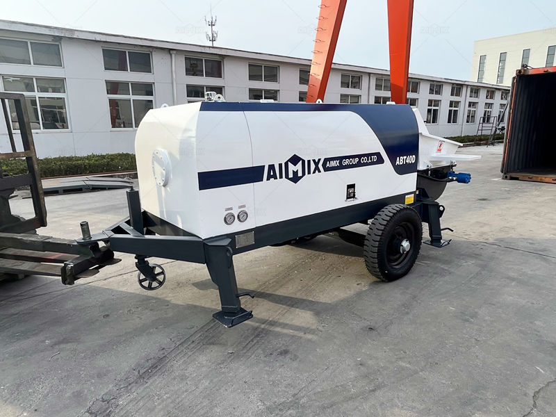 ABT40D trailer electric concrete pump powerful