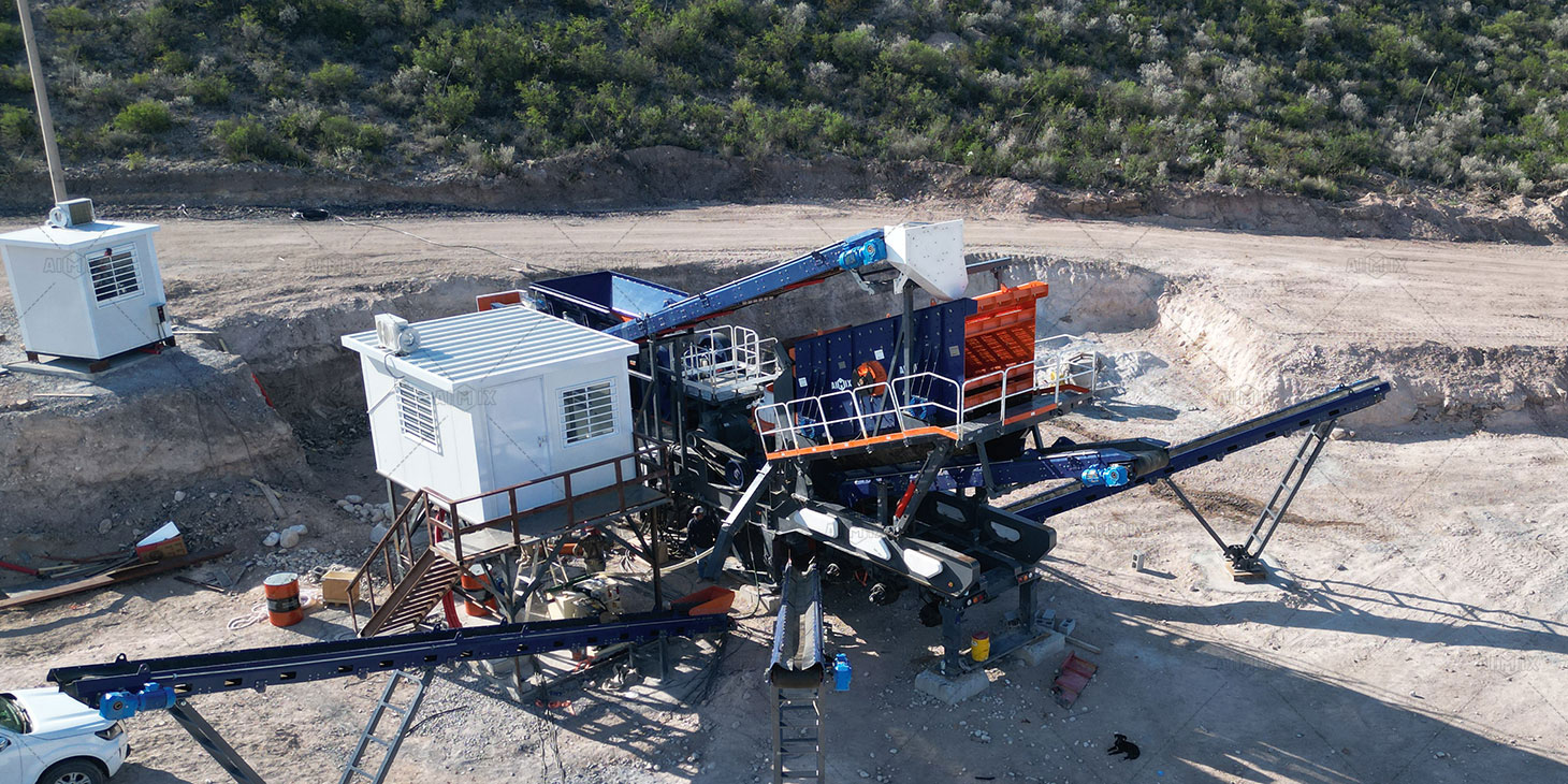 APY4 Mobile Crushers Working in Mexico