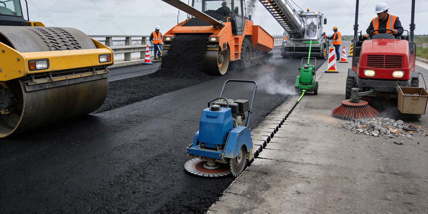 Auxiliary Equipment for road building