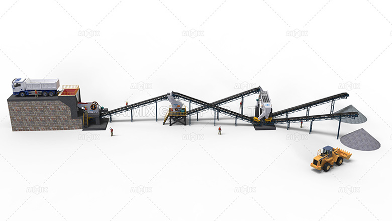 Cement Manufacturing through limestone crushing