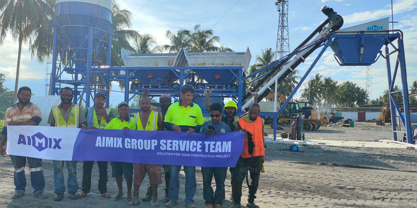 AYWBC300 stabilized soil mixing plant for sale in Papua New Guinea