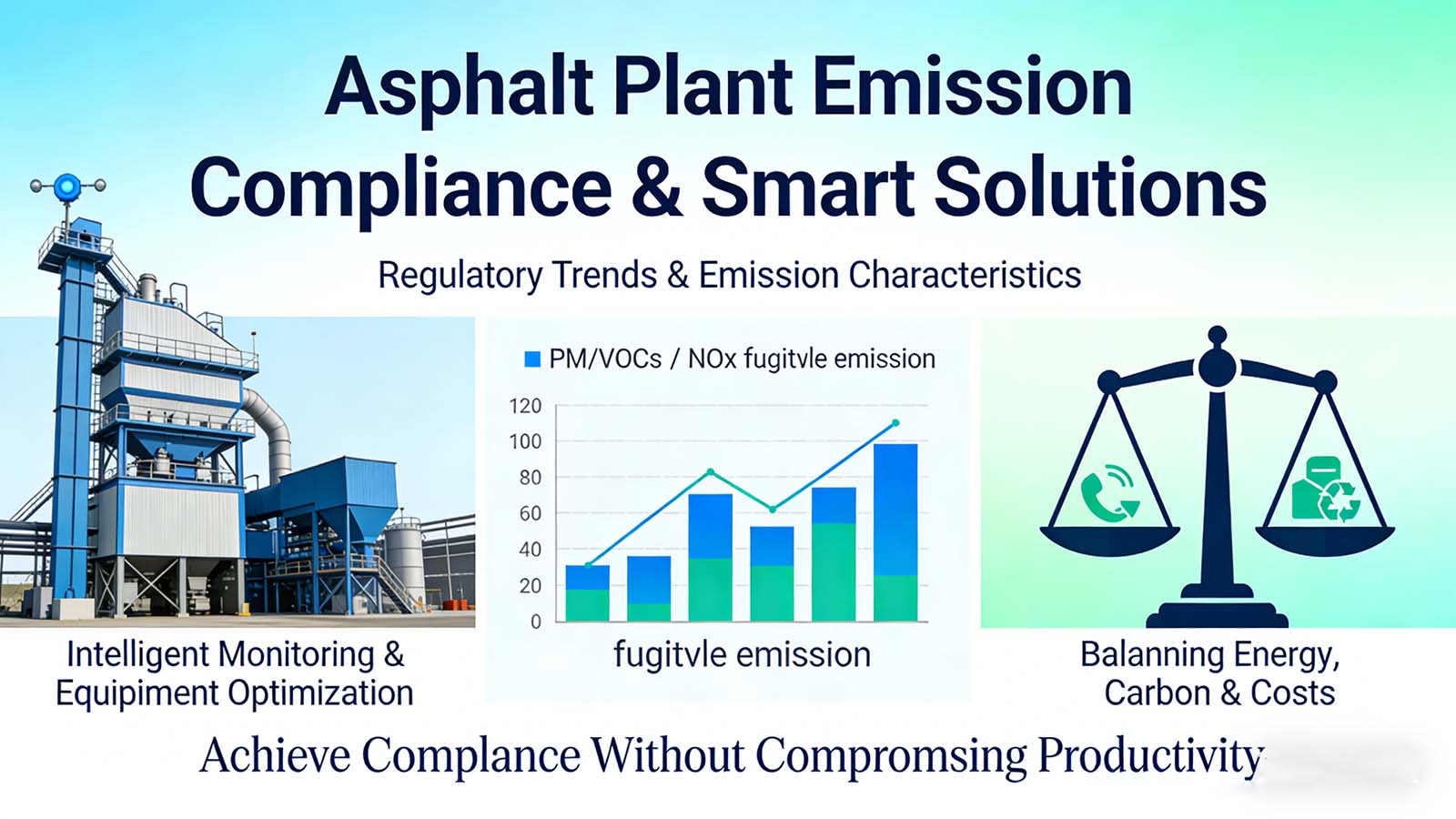 Adapting Asphalt Plants to Stricter Global Environmental Regulations Equipment Configuration and Technology Selection