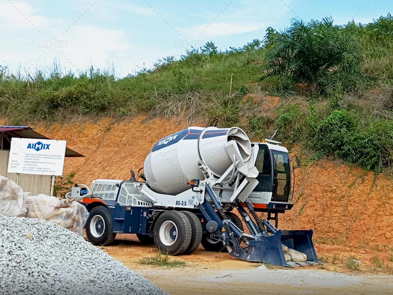 AS-3.5 Auto Concrete Mixer Truck in Malaysia