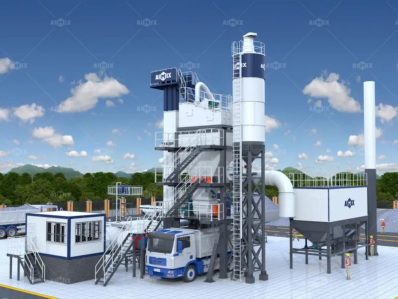 stationary asphalt batching plant capacity for sale globally