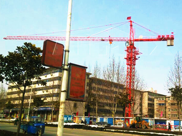 QTZ4810 tower crane QTZ4810 tower crane