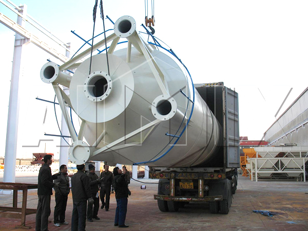 transportation of welded type silo transportation of welded type silo