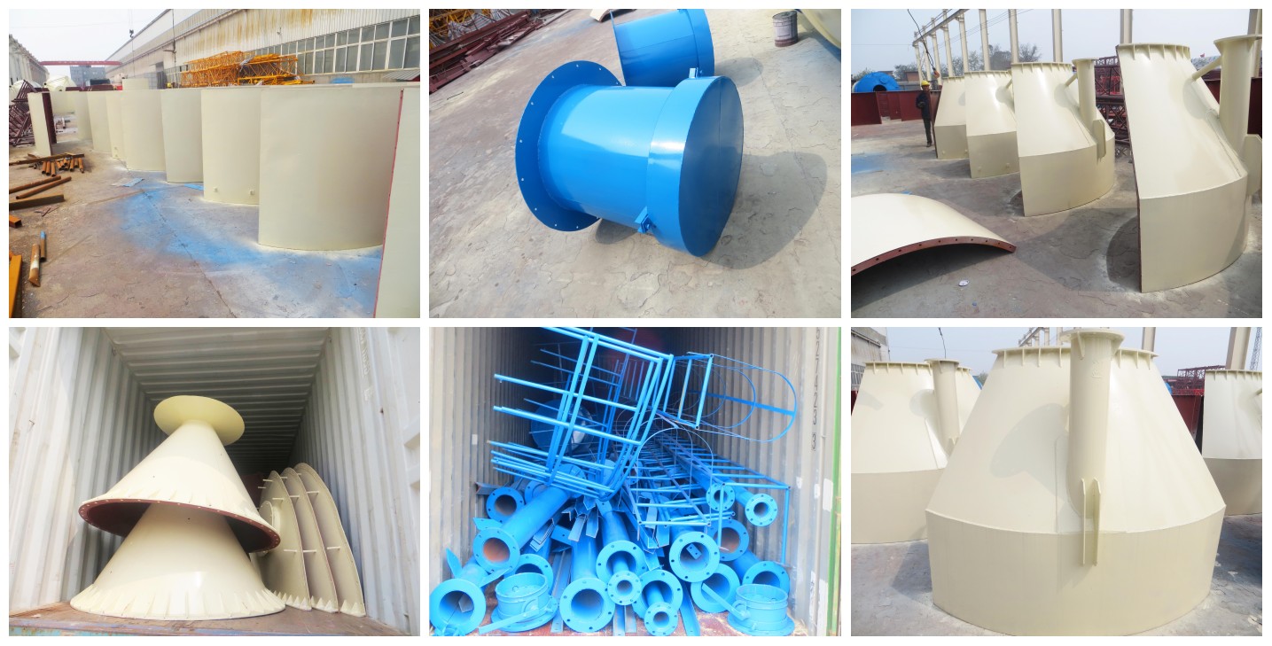 100t bolted silo was ready to Libya