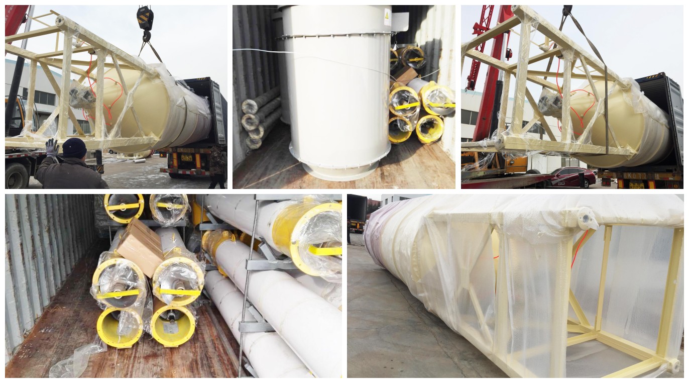 150t cement silos were to Australia