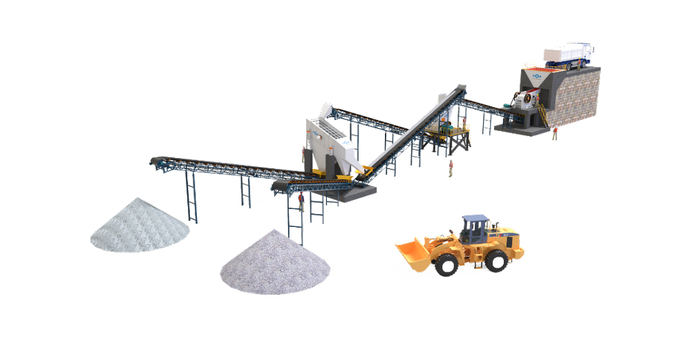 stationary quarry crusher plant Juliracks