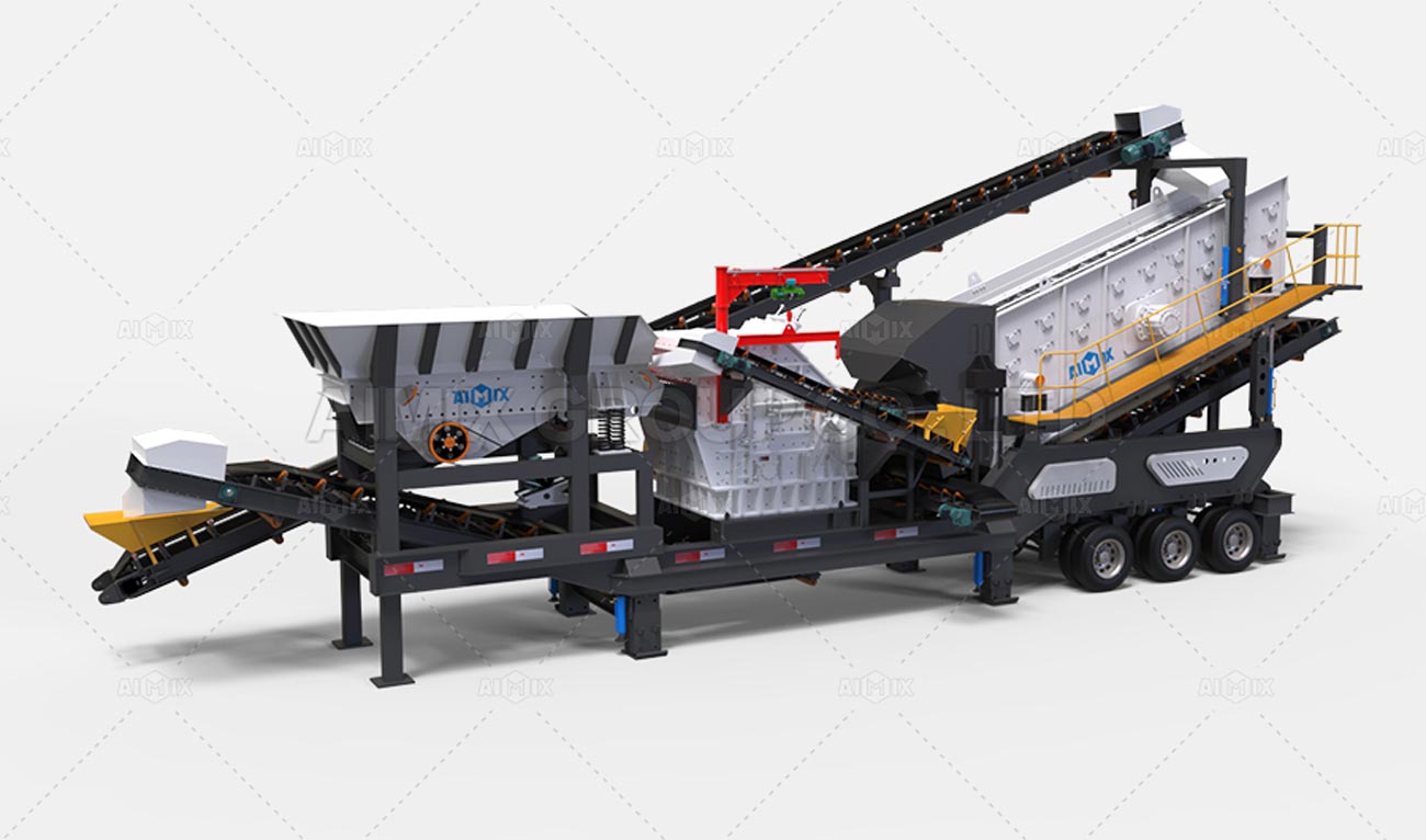 Juliracks mobile impact crusher plant