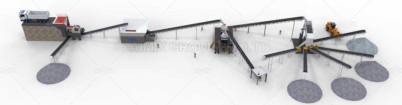 stationary crusher plant