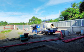 ABJZ40C Concrete Pump at Indonesia
