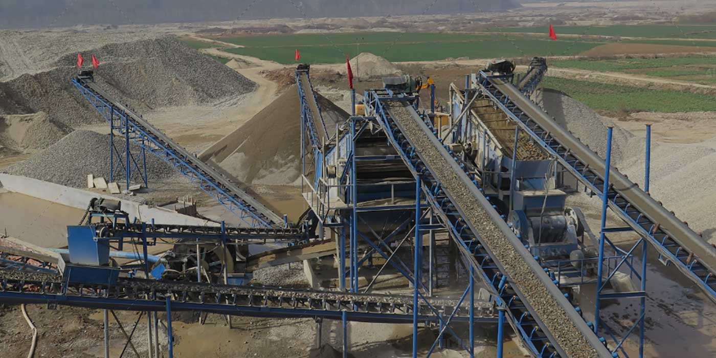 Juliracks Basalt Crusher Working On-site