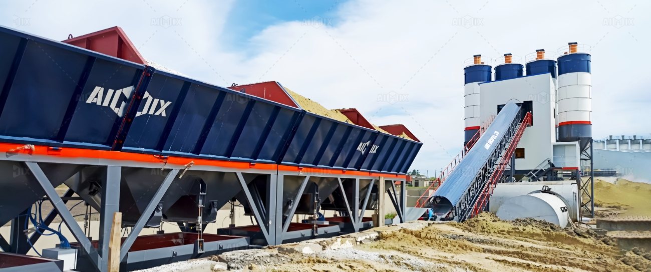 batching plant concrete selecting