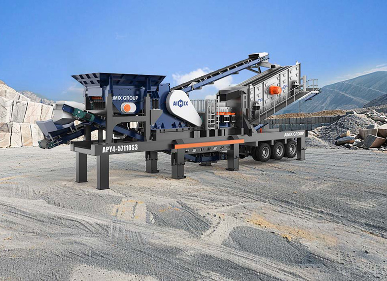 APY4 Combined Mobile Granite Crushing Plants - Juliracks