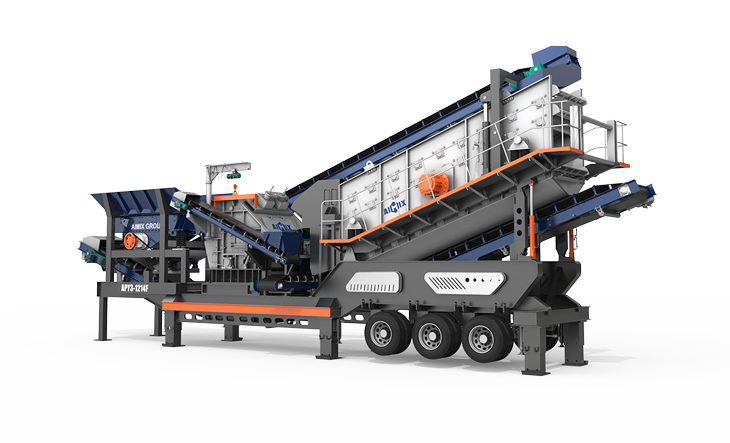 Juliracks APY Series Wheeled Mobile Impact Crushing Plant