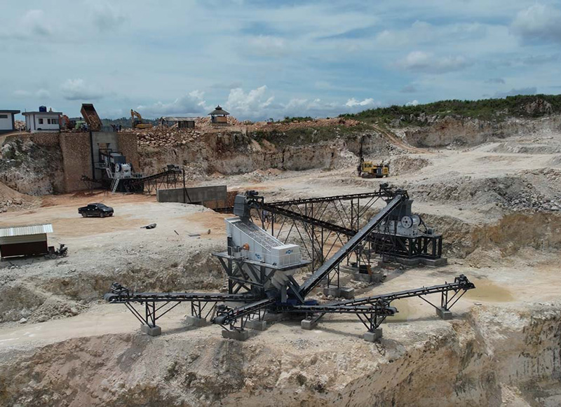 200 TPH Limestone Crushers for Aggregate Production in Indonesia