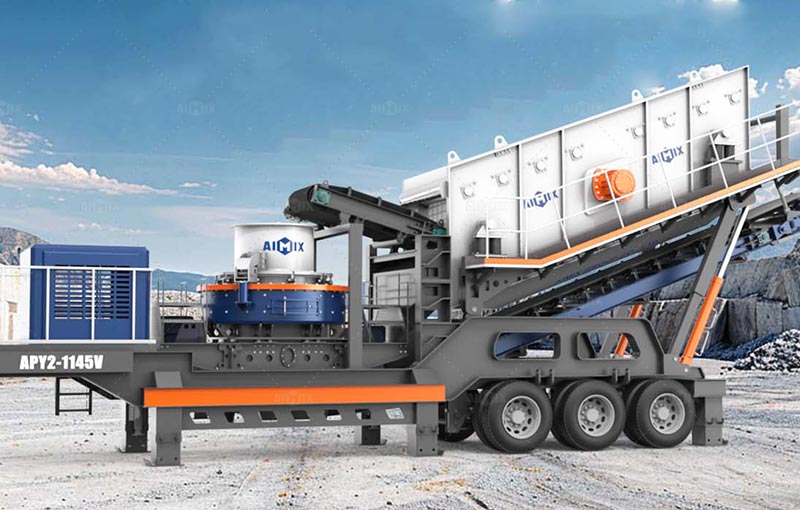 APY2-C 2-in-1 Mobile Cone Type Stone Crusher Plant