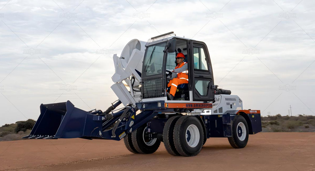 Concrete Mixer For Road Construction