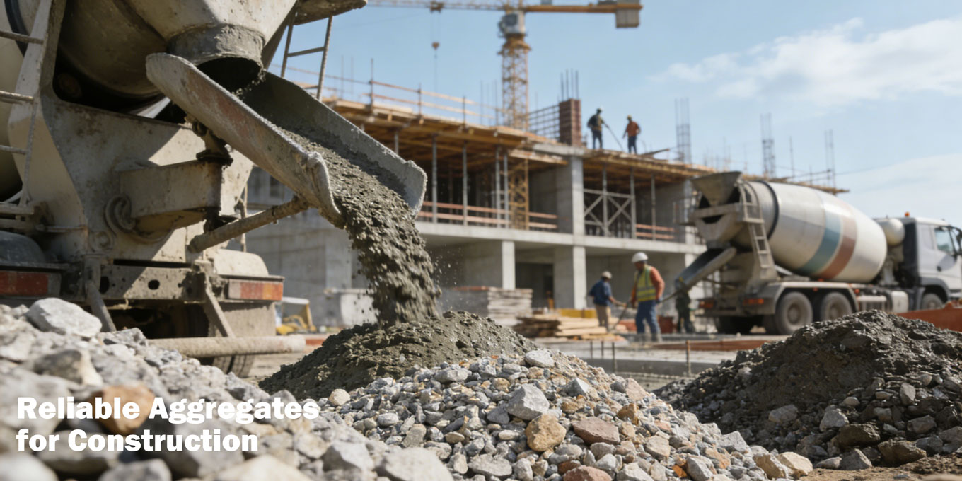 Crushed Granite for Construction Industry